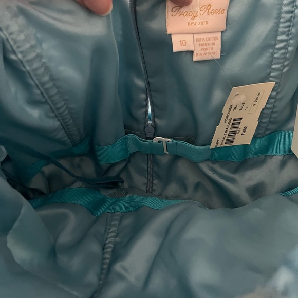 TAGS ON Tracy Reese Strapless Dress size 10 - Picture 7 of 7